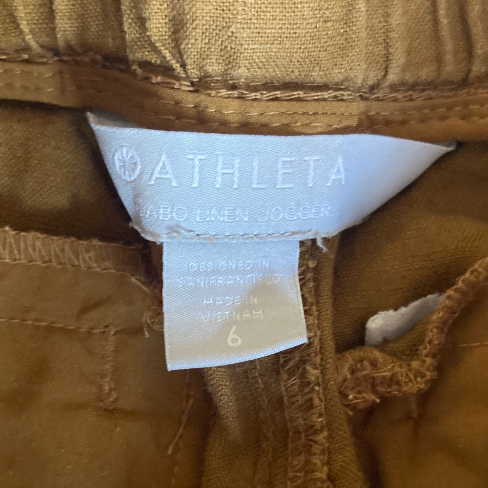 Athleta linen joggers - Picture 3 of 6
